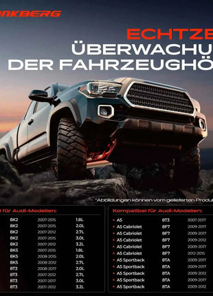 Sensore di Livello Altezza Frankberg 2x Posteriore Sinistro Destro per Audi A4 8K B8 A5 8T3 8TA 8F7 8K0941310B 8K0941310C 8K0941309D