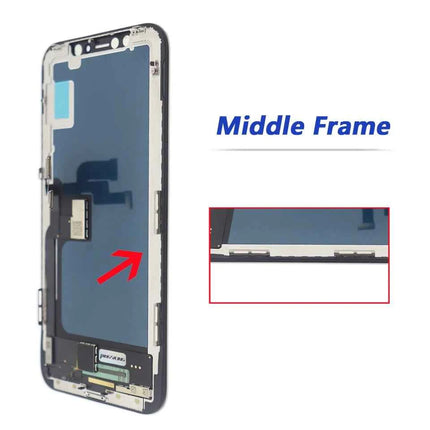 AAA+++ OLED For iPhone X XR XS Max LCD Incell For iPhone 11 12 Pro Max 13 Mini 14 Pro Max Plus Display Screen Digitizer Assembly