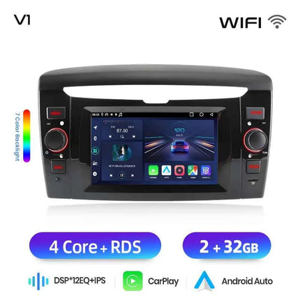 Junsun 6.2" Wireless CarPlay Android Auto Car Radio for Lancia Ypsilon 2012 2013 2014-2020 Multimedia WiFi 4G 8core RDS