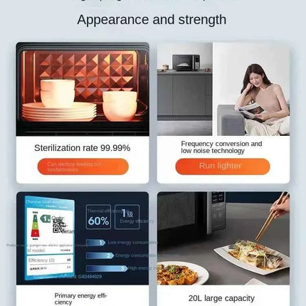 Forno a Microonde Midea con Convezione e Grill - 1° Classe Energetica, Inverter FD