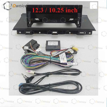 Ownice 12.3 "10.25" Quadlock Auto Android Radio Telaio per MAXUS G50 2022 2DIN Fascia Pannello Stereo 16PIN Cablaggio Filo Canbus Box