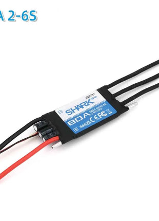 ZTW 32-Bit ESC Shark G2 20A 30A 40A 50A 60A 80A 100A SBEC 5V/6V 8A Brushless Speed Controller for RC Boat Underwater Thruster