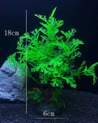 Artificial Aquarium Decor Plants Water Weeds Ornament Aquatic Fish Tank Simulation Grass Flower Decoration Accessories