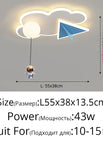 Balloon Blue 55CM / Dimmable with remote