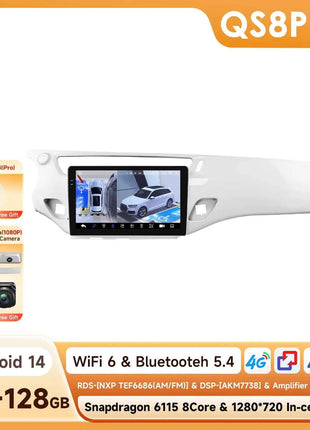 Car Radio Multimedia Video Player for Citroen C3 DS3 2010-2016 Autoradio DSP GPS Carplay Intelligent Stereo by Snapdragon 6115
