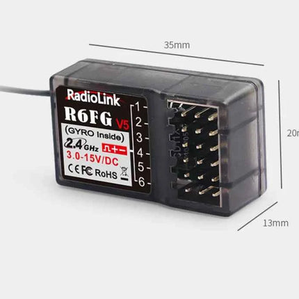 Radiolink R4FGM R4F R6FG R6F R6DSM R6DS R7FG R8F R8EF R8FM R8SM  R12DSM R12DS R9DS RC Mini Receiver for RC Cars Boats Drone
