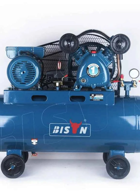 Bison Best Price 230V 2 2 Ac Belt Driven Air Compressor 100L 3 Air Compressor Belt Driven