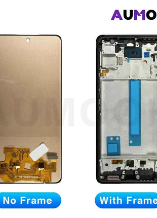 Display AMOLED per Samsung A53 5G, Schermo LCD Touch Screen Digitizer Assembly per Samsung A53 A536, Parti di Ricambio per Schermo