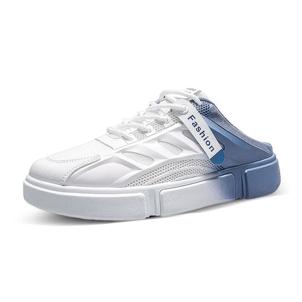 Scarpe da Passeggio Uomo in Mesh Casual Estive Nuove Ciabatte Baotou con Tacco Basso Comode Morbide Antiscivolo per Esterni