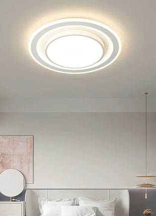 Lampada da soggiorno moderna con telecomando Lampada da soffitto a LED semplice Decorazioni per la casa Lampada da camera da letto Apparecchio di illuminazione per sala da pranzo per interni