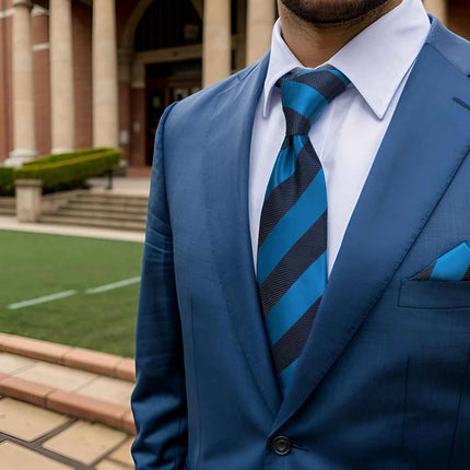 Set Cravatta e Fazzoletto Uomo Colorato 160cm - Accessori Matrimonio