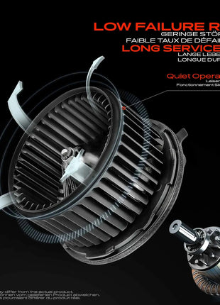 Frankberg 1x Motore Ventilatore Interno per Citroën Berlingo Jumpy Peugeot Partner 2002-2012 641S0 CN8292