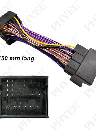 Adattatore per cablaggio di prolunga connettore Quadlock a 52 pin Cavo di cablaggio Plug Play per Volkswagen Golf Jetta Tiguan Passat Audi A3 A6