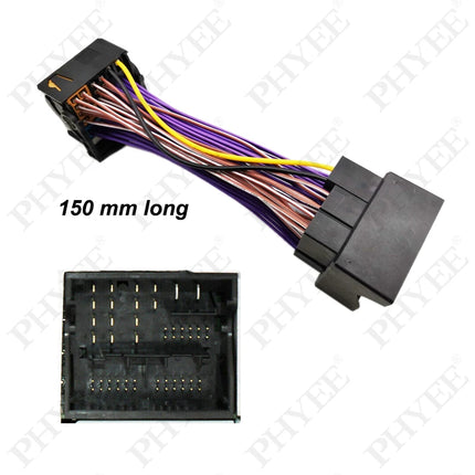 Adattatore per cablaggio di prolunga connettore Quadlock a 52 pin Cavo di cablaggio Plug Play per Volkswagen Golf Jetta Tiguan Passat Audi A3 A6