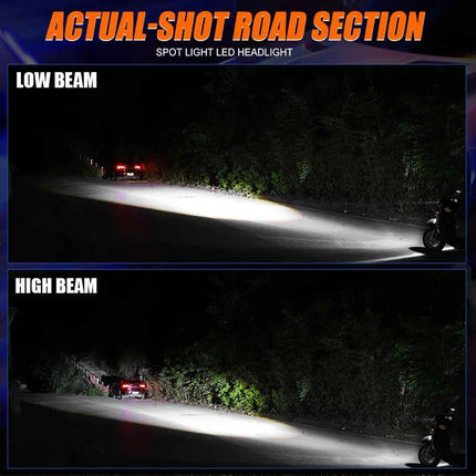 OSRAM HS1 7285CW Led Moto Car Headlight High Low Beam LEDriving HL HS1 NEW GEN H4 Motorcycle Lamp Led Bulb PX43t 6000K DC AC 12V