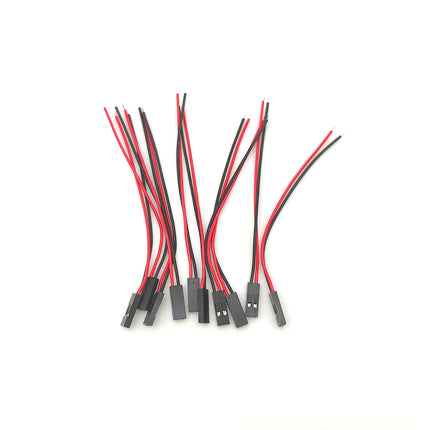 10/20 Pz 2 Pin Femmina Jumper Wire Connettore Cavo di Prolunga 10 cm/20 cm/30 cm di Lunghezza Per Cavo Dupont stampante 3D