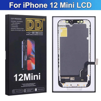 DD OLED LCD Display For iPhone 12 13 14 15 16 16e Pro Max Plus Mini LCD Display Touch Screen Digitizer Assembly Replacement