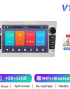 Podofo CarPlay Android Radio For Opel Astra Antara Corsa Zafira Combo Car Intelligent System 2din GPS Stereo Dashboard Car Radio