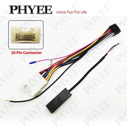 Cablaggio a 20 pin, cavo adattatore USB, cavi Android 16 pin per auto, Plug and Play, per Mitsubishi ASX Outlander Lancer Pajero