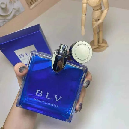 Premium Men's Perfume, Blue Tea Scent 100ml, Long Lasting Fresh Cologne, Aromatic Daywear Fragrance for Him