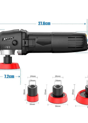 Car Polisher 6 Variable Speed Electric Waxing Repairing Sander Tool 75MM\100MM\140MM Polisher Car Buffer Polisher Power Tool