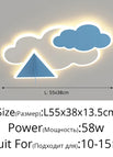Airplane Blue 55CM / Dimmable with remote