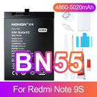 NOHON Battery for Xiaomi Redmi Note 13 12 11 10 Pro 9 8 7 6 5 4 11S 10S 9S Batteries BN5P BN53 BN46 BN45 BN5D BP47 BP4K BM5T