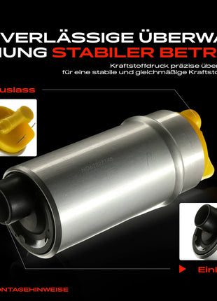 Pompa carburante Frankberg 1x per BMW Serie 5 E39 Serie 5 Touring 2.0L 2.5L 2.9L 1996-2004 183178 16141183389 16141183178