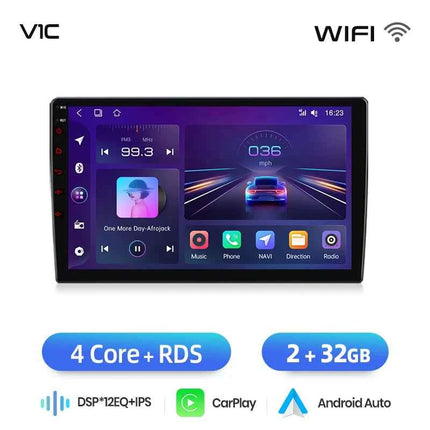 Junsun Wireless CarPlay Android Auto Car Radio For Toyota Yaris 2012 2013 20014 2015-2017 GPS Multimedia 2 din