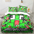 Cartoon Funny Play Unspeak.able Comfortable Duvet Quilt Cover Pillowcase Bedding Set Children Bedroom Decoration Home Textile