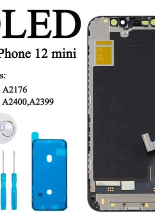 A2399 A2176 A2398 A2400 A2399 100% Tested Premium Lcd For IPhone 12 mini New Display Touch With 3D Touch Screen Replacement