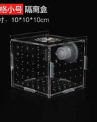 Acrylic Isolation Box Fish Tank Transparent Aquarium Small Fry Incubator Breeding Box Single Double Multi-grid Isolation Net