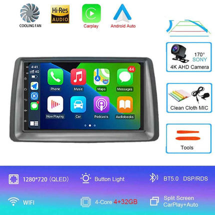 7" Car Radio Android 16 For FIAT Panda 2003 2004 2005 2006 2007 -2012 Stereo Multimedia Player Navigation Autoradio Carplay Auto