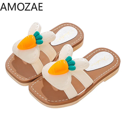 Children Slippers - Cartoon toddler slippers for girls and boys indoor, 2025 summer shoes for kids, 7 size can choose