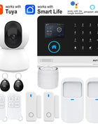 PIR Monitoring Camera WiFi GSM Security Alarm System Alexa Tuya Smart Life Thief Invasion Home Automation Alarm Security System