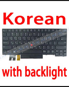 Laptop Replacement Keyboard for Lenovo ThinkPad E480 E485 E490 E495 L380 L390 L480 R480 T480S L490 T490 T495 US/BR/FR/UK/PT/SP