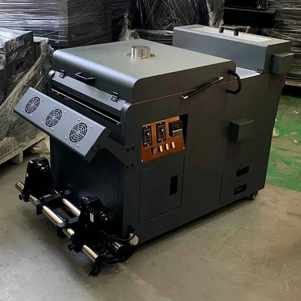 Epson original F1080A1 heads DTF printer 62cm DTF film paper feeding wide format DTF plotter powder shaking machine with dryer