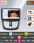 Android Wireless Carplay Car Radio for Peugeot 207 CC 207CC 2006-2015 Multimedia Player 2Din Navigation Stereo Head Unit Auto