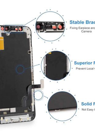 A2399 A2176 A2398 A2400 A2399 100% Tested Premium Lcd For IPhone 12 mini New Display Touch With 3D Touch Screen Replacement