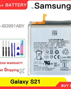 Genuine New Battery EB-BG998ABY EB-BG996ABY EB-BG991ABY For Samsung Galaxy S21 S21 Ultra S21+ S21 Plus Batteria Batteries+Tools