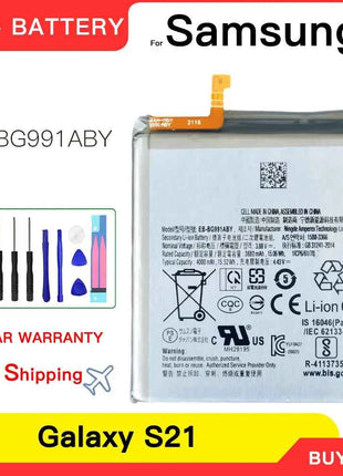 Genuine New Battery EB-BG998ABY EB-BG996ABY EB-BG991ABY For Samsung Galaxy S21 S21 Ultra S21+ S21 Plus Batteria Batteries+Tools