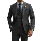 Abito Uomo 3 Pezzi Doppio Petto Slim Fit - Tuxedo Matrimonio e Gala