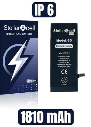 Choice StellarXcell OEM Chip Battery Replacement for IPhoneSE 7 8 X XR XS XSMAX iphone11 12pro 13mii 14pro 15Pro  Replacement