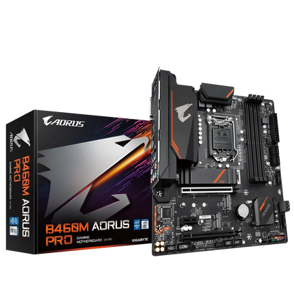 New Gigabyte B460M AORUS PRO motherboard DDR4 128GB PCI-E 3.0 M.2 HDMI-compatible Display 1200 Micro ATX