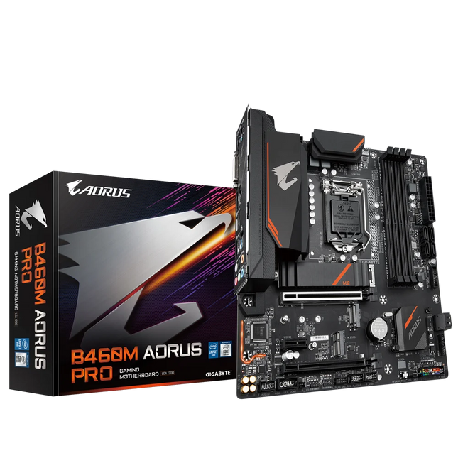 New Gigabyte B460M AORUS PRO motherboard DDR4 128GB PCI-E 3.0 M.2 HDMI-compatible Display 1200 Micro ATX
