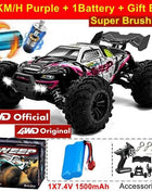 4WD Remote Control Car Off Road 4x4 RC High Speed Buggy Truck Super Brushless 50 or 80KM/H Fast Drift Racing Toy Kids Adults