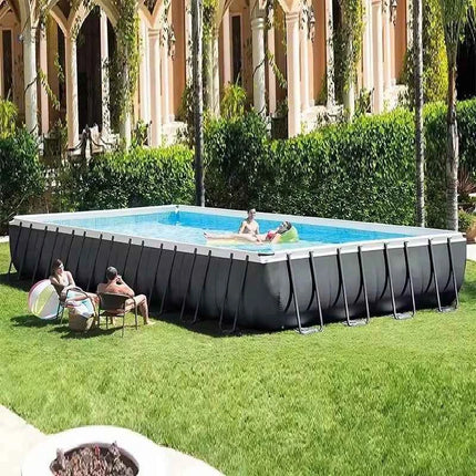 Piscina Gonfiabile Portatile in PVC Grande per Bambini e Adulti
