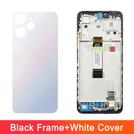 6.79" AMOLED For Xiaomi Redmi 12 LCD Display Touch Screen With Frame Digitizer Assembly For Redmi 23053RN02A 23053RN02Y Screen