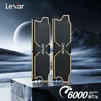 Lexar DDR5 RAM 16GB/16GBx2 6000MHz C36 Gaming Computer Memory Intel XMP 3.0 & AMD EXPO Overclocking Memorys for Desktop