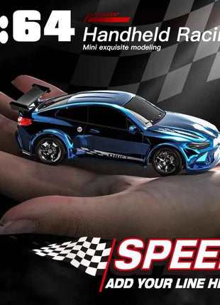 2026 New Kf20 1:64 Drift Rc Car Four-wheel remote-controlled racing car Full proportions Desk Competition Toy Boys Ideal gifts.
